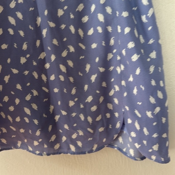 Lola + Grace Blue Patterned Women's Skirt medium - Picture 2 of 6